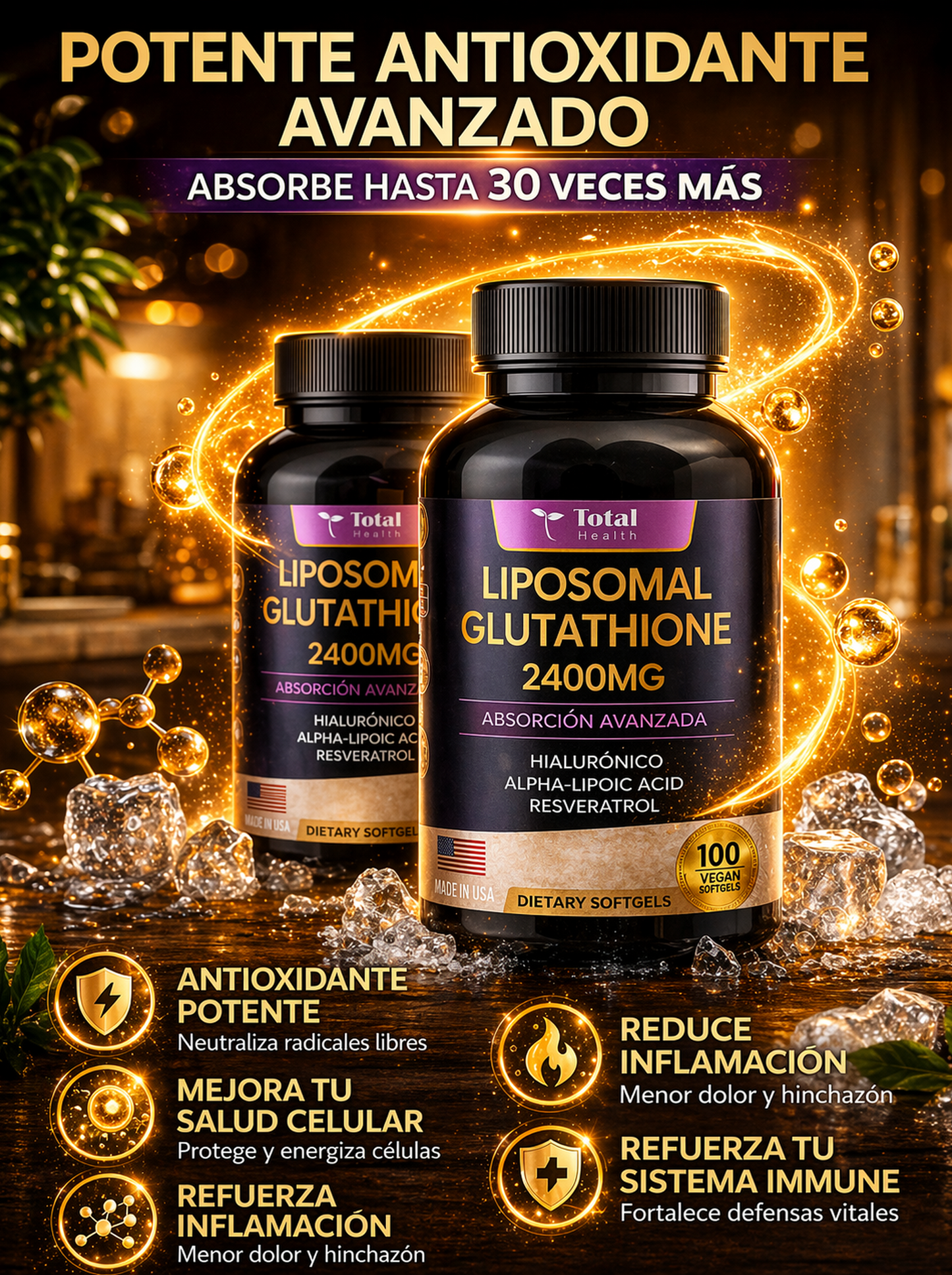 POTENTE ANTIOXIDANTE