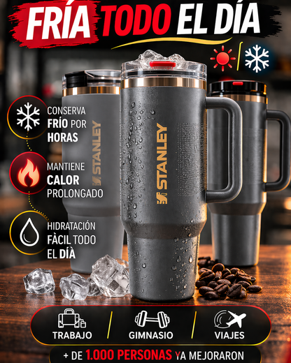 Hidrátate con Estilo: Termo Premium que Mantiene Tu Ritmo Todo el Día
