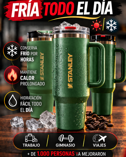 Hidrátate con Estilo: Termo Premium que Mantiene Tu Ritmo Todo el Día