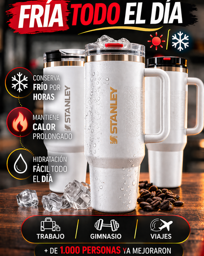 Hidrátate con Estilo: Termo Premium que Mantiene Tu Ritmo Todo el Día