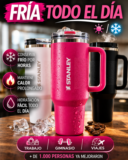 Hidrátate con Estilo: Termo Premium que Mantiene Tu Ritmo Todo el Día