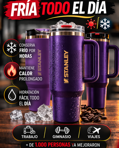 Hidrátate con Estilo: Termo Premium que Mantiene Tu Ritmo Todo el Día